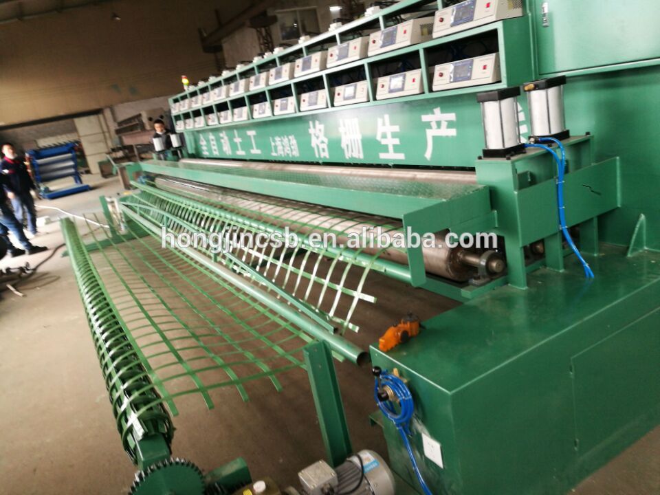 HJM-24-6 PET geogrid production line